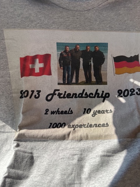 Das tolle Friendschip Shirt - Danke Brandy