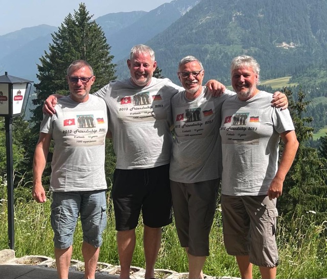 Tag 7 - die 4 Jubilare